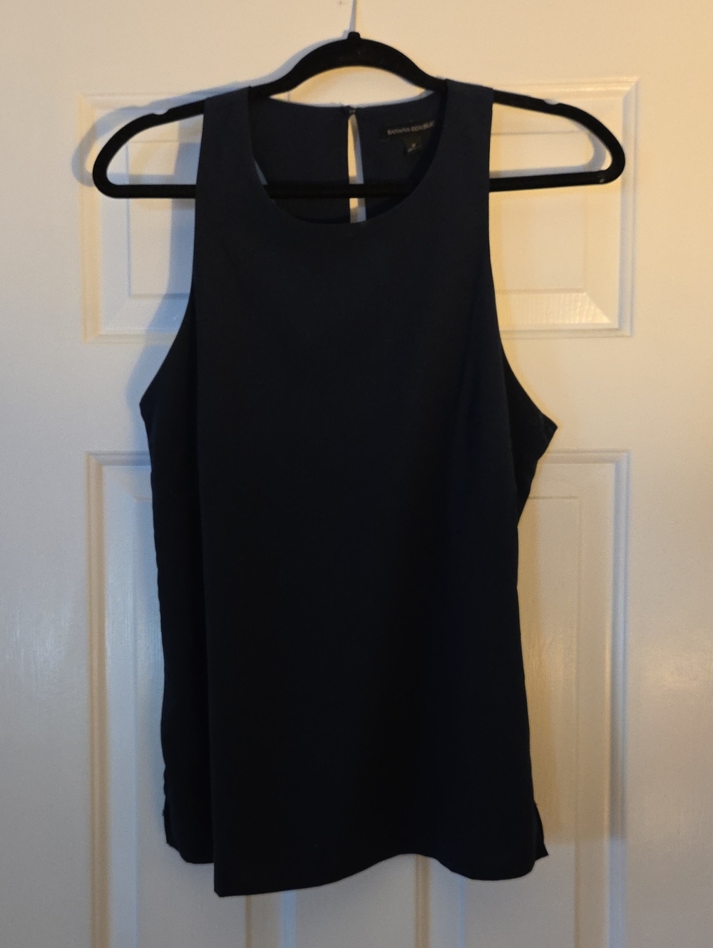 Banana Republic Navy Sleeveless Flowy Tank